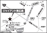 ジャイアントストア東広島MAP