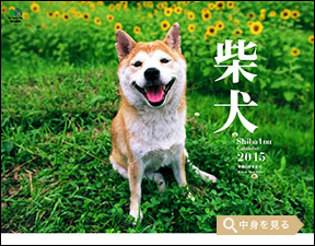 「柴犬」エイ スタイル・カレンダー2015